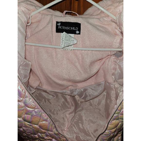 Rothschild Pink Heart Snowsuit One Piece Girls Size 12M NEW - Picture 8 of 11